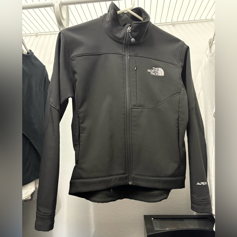 The North Face Black Performance Jacket Full-Zip Softshell